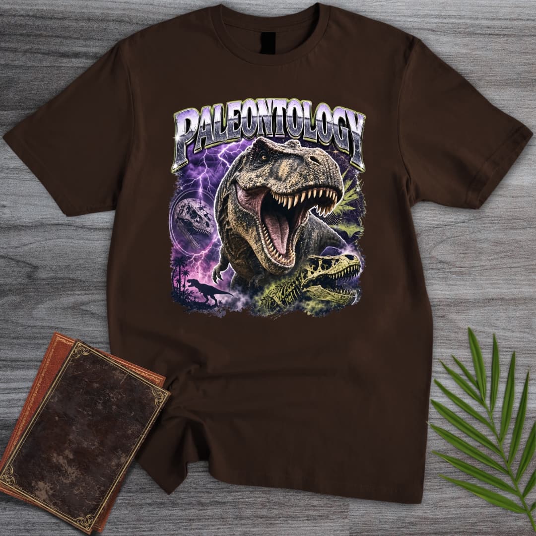 T-Shirt Dark Chocolate / S T.rex Streetwear Paleontology T-Shirt