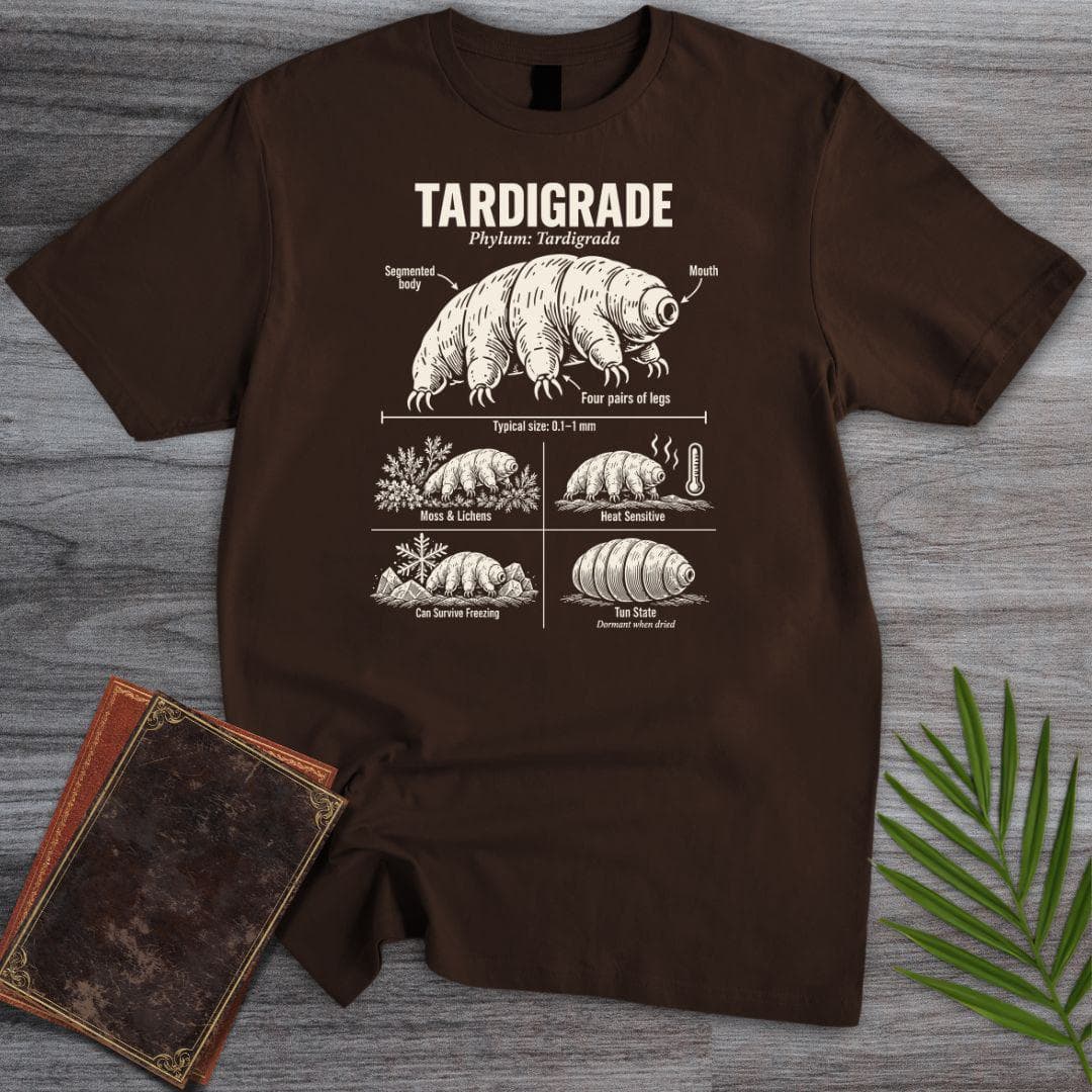 T-Shirt Dark Chocolate / S Tardigrade T-Shirt
