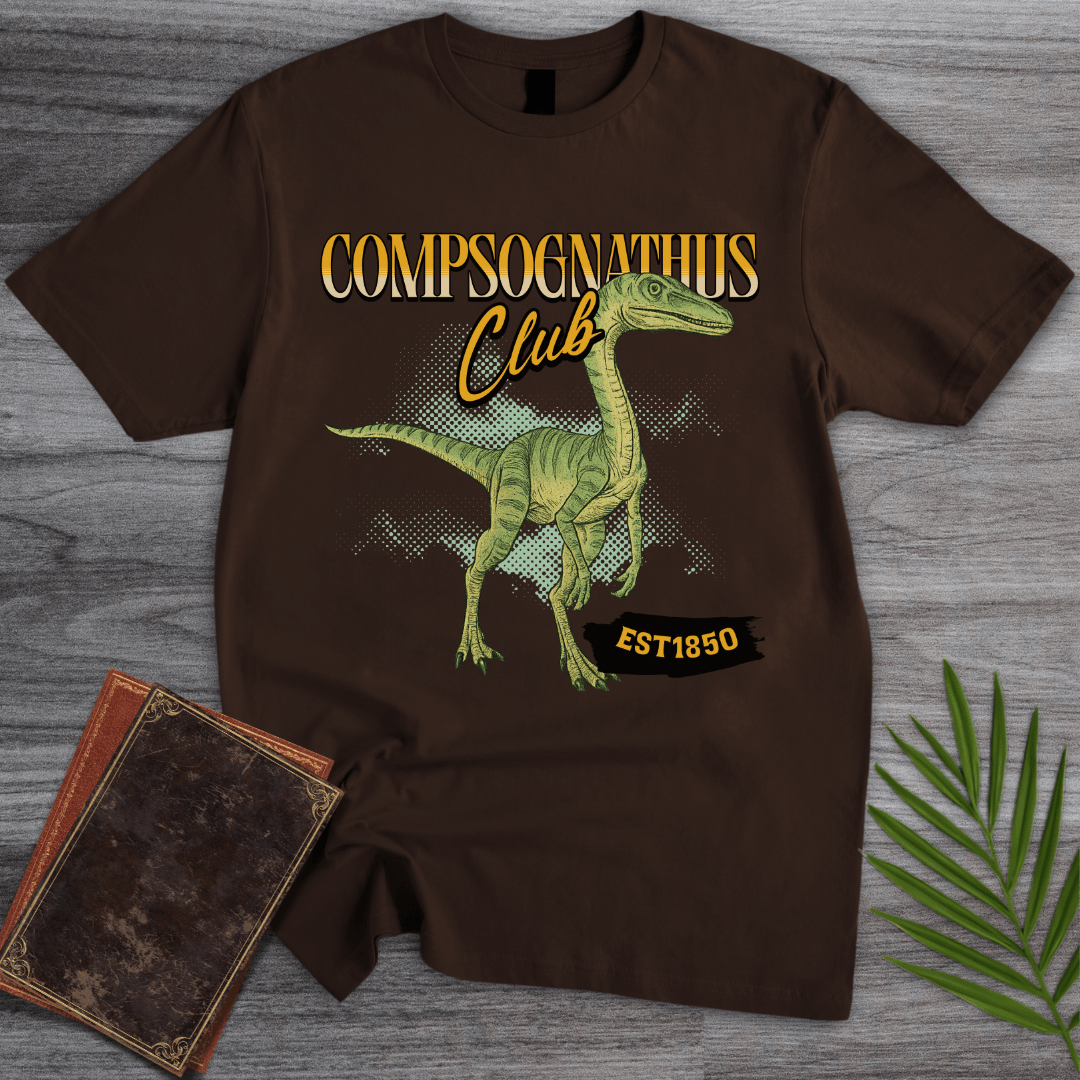 T-Shirt Dark Chocolate / S The Compsognathus Club T-Shirt