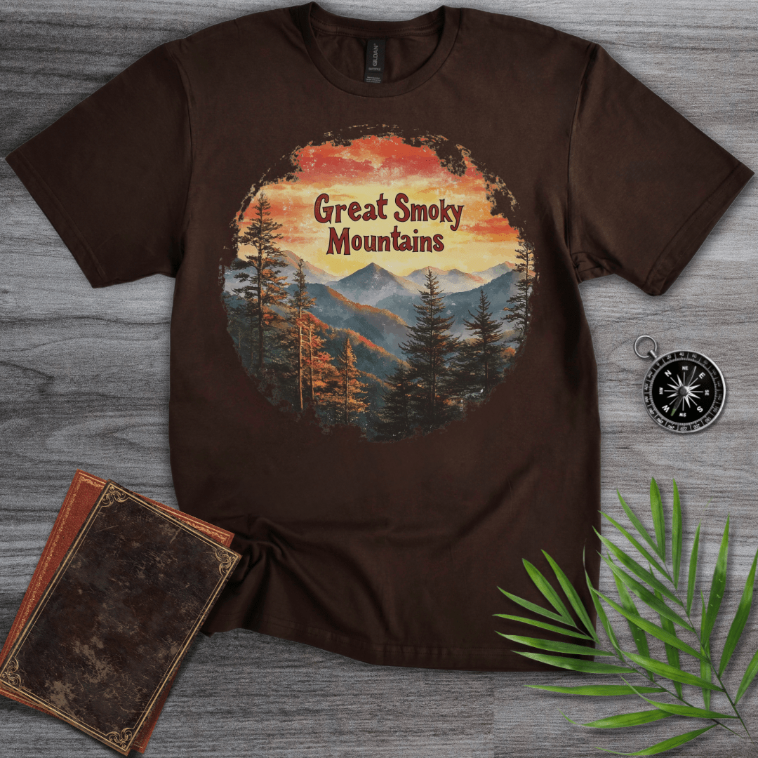 T-Shirt Dark Chocolate / S The Great Smoky Mountains T-Shirt