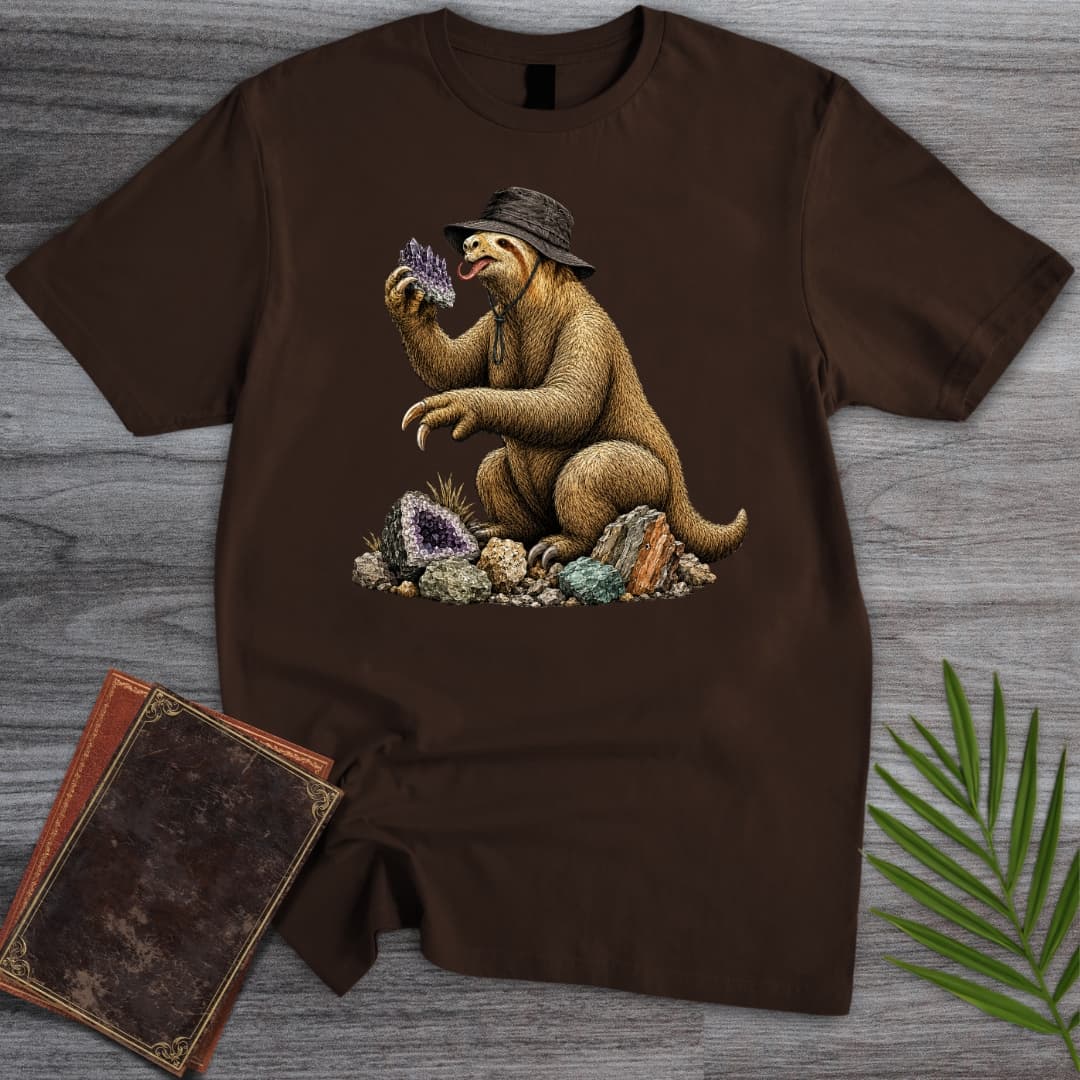T-Shirt Dark Chocolate / S The Mylodon Geologist T-Shirt