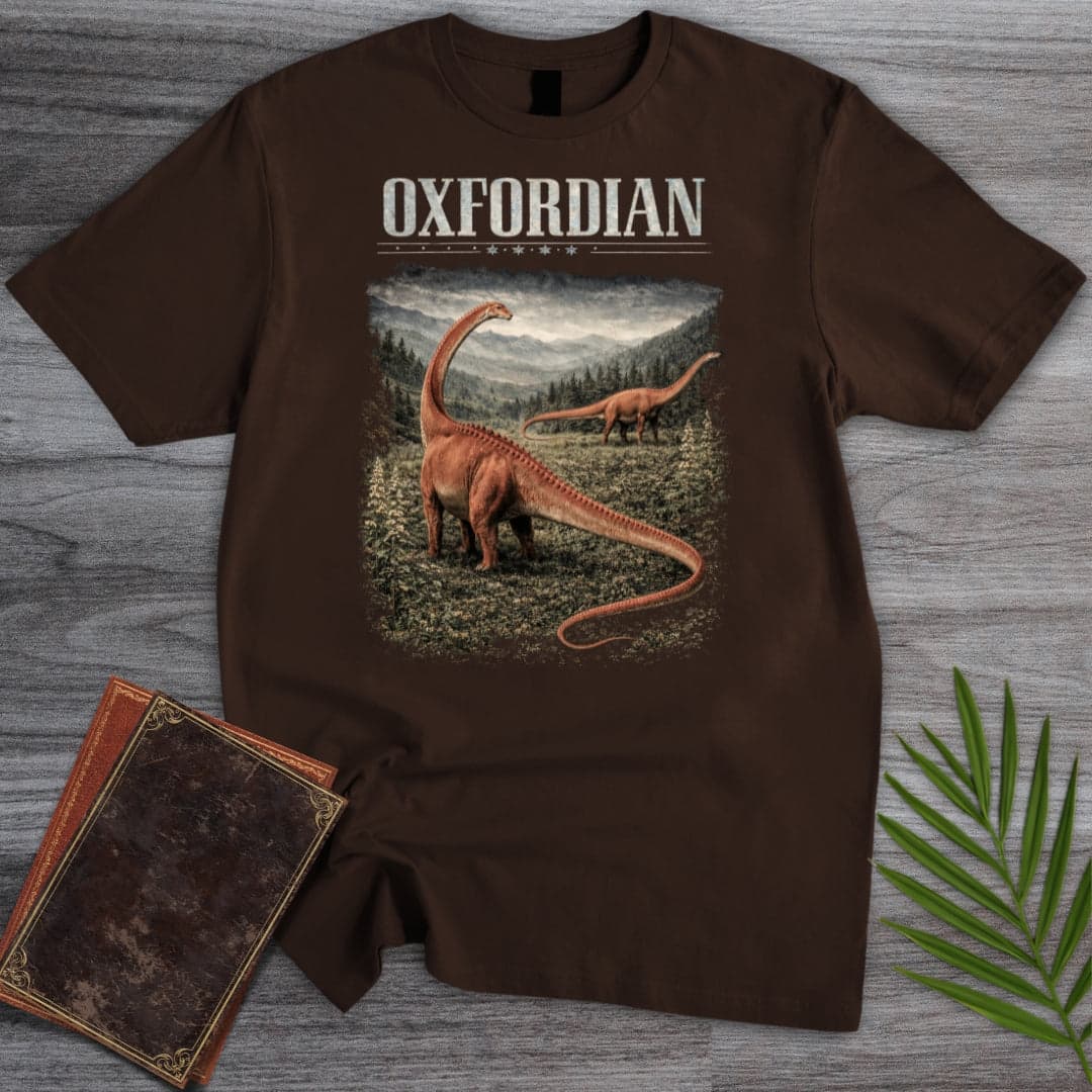 T-Shirt Dark Chocolate / S The Oxfordian Diplodocus T-Shirt