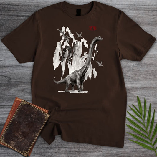 T-Shirt Dark Chocolate / S The Sauropod Mountains T-Shirt