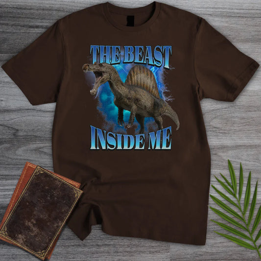 T-Shirt Dark Chocolate / S The Spino Beast Inside T-Shirt