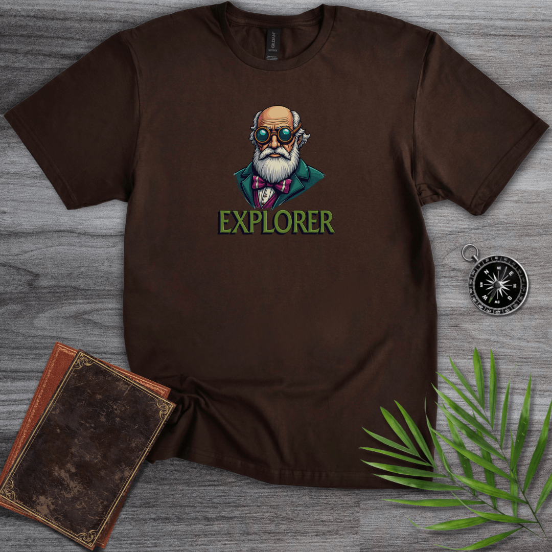 T-Shirt Dark Chocolate / S The Steampunk Explorer T-Shirt