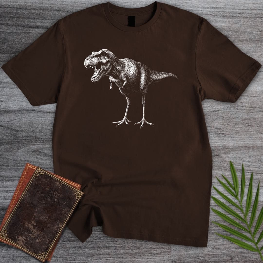 T-Shirt Dark Chocolate / S The T.rex Chicken T-Shirt