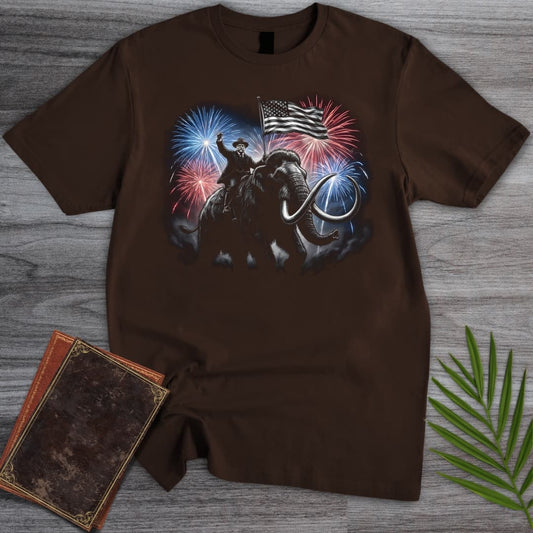 T-Shirt Dark Chocolate / S Theodore Roosevelt 250th Celebration T-Shirt
