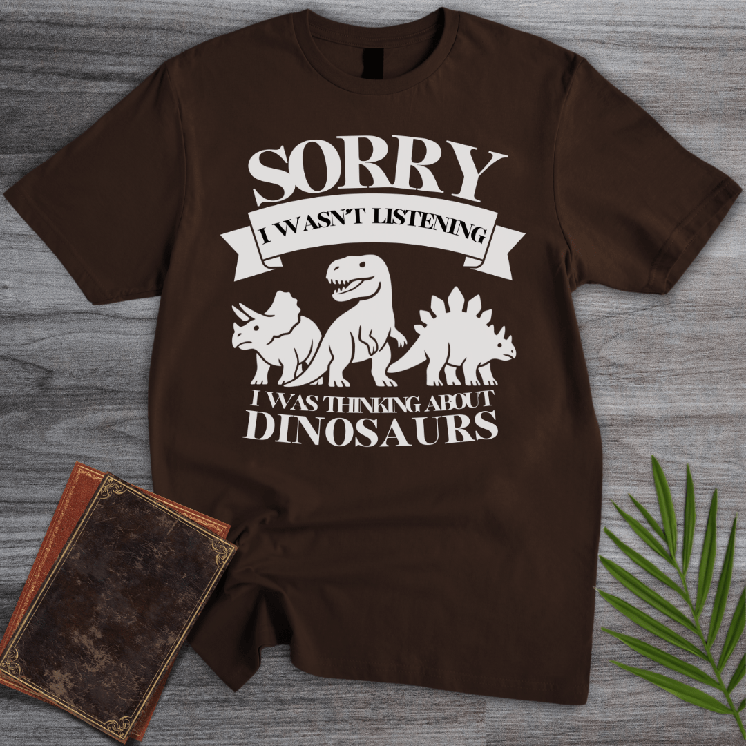 T-Shirt Dark Chocolate / S Thinking About Dino's T-Shirt