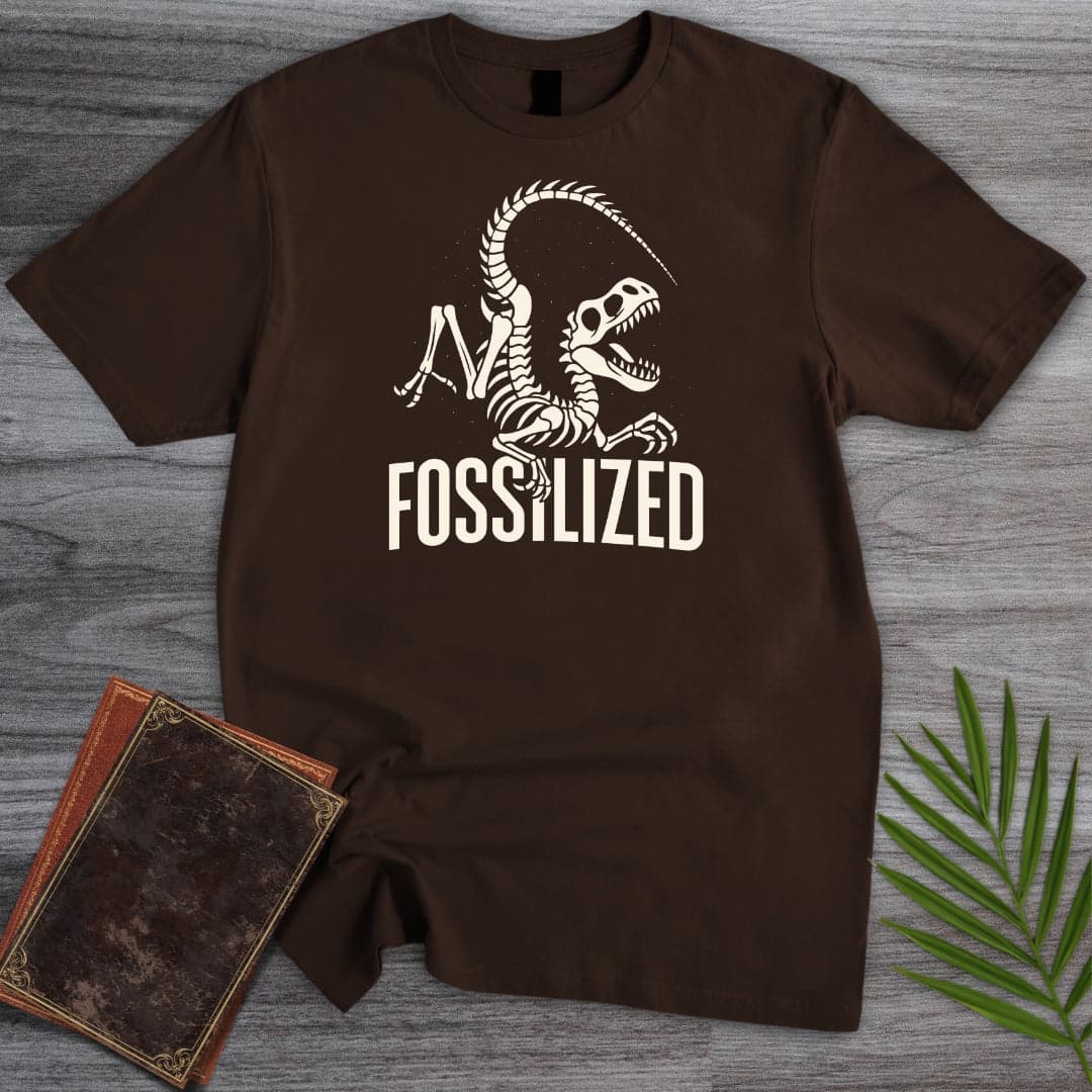T-Shirt Dark Chocolate / S To Become Fossilized T-Shirt