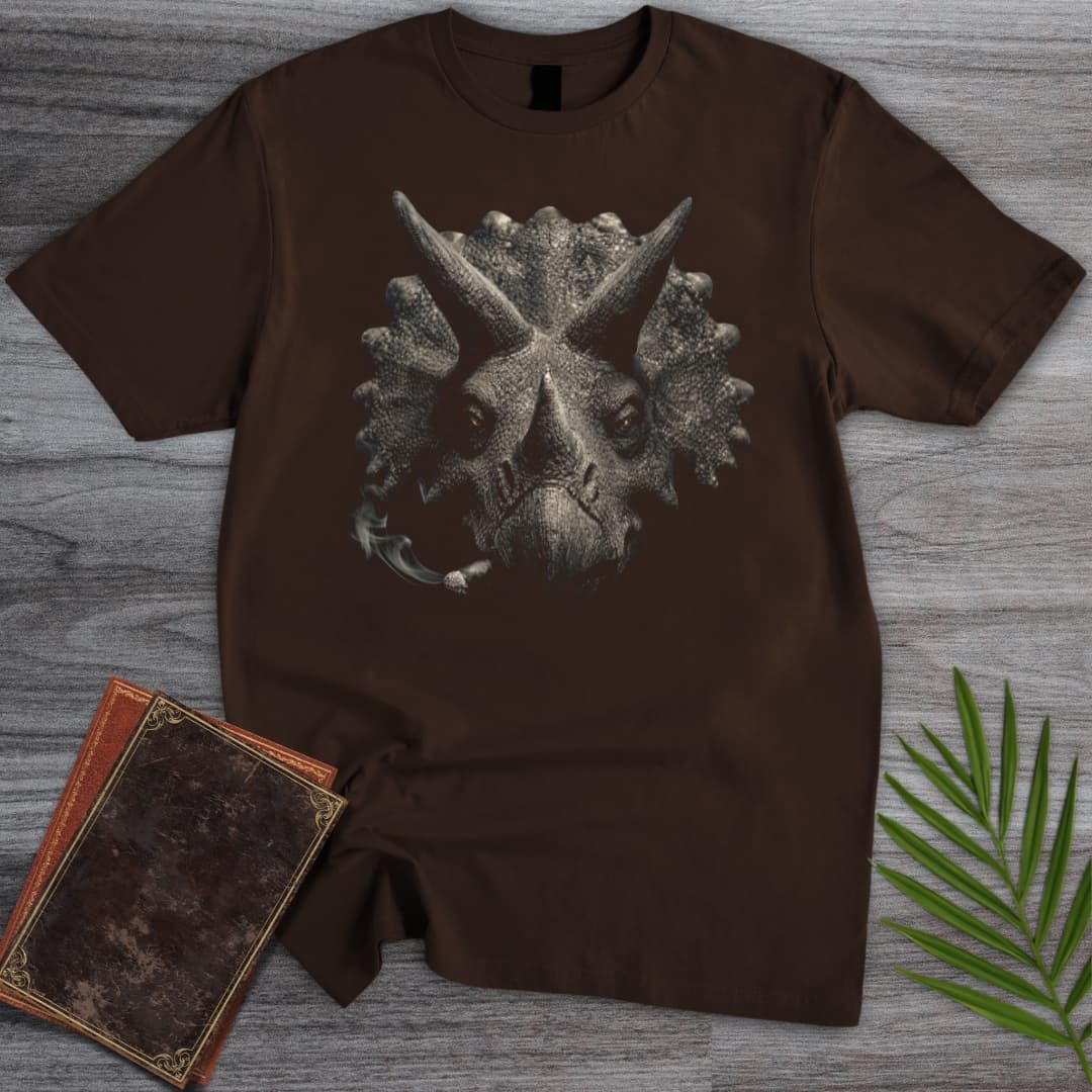 T-Shirt Dark Chocolate / S Triceratops Leader T-Shirt