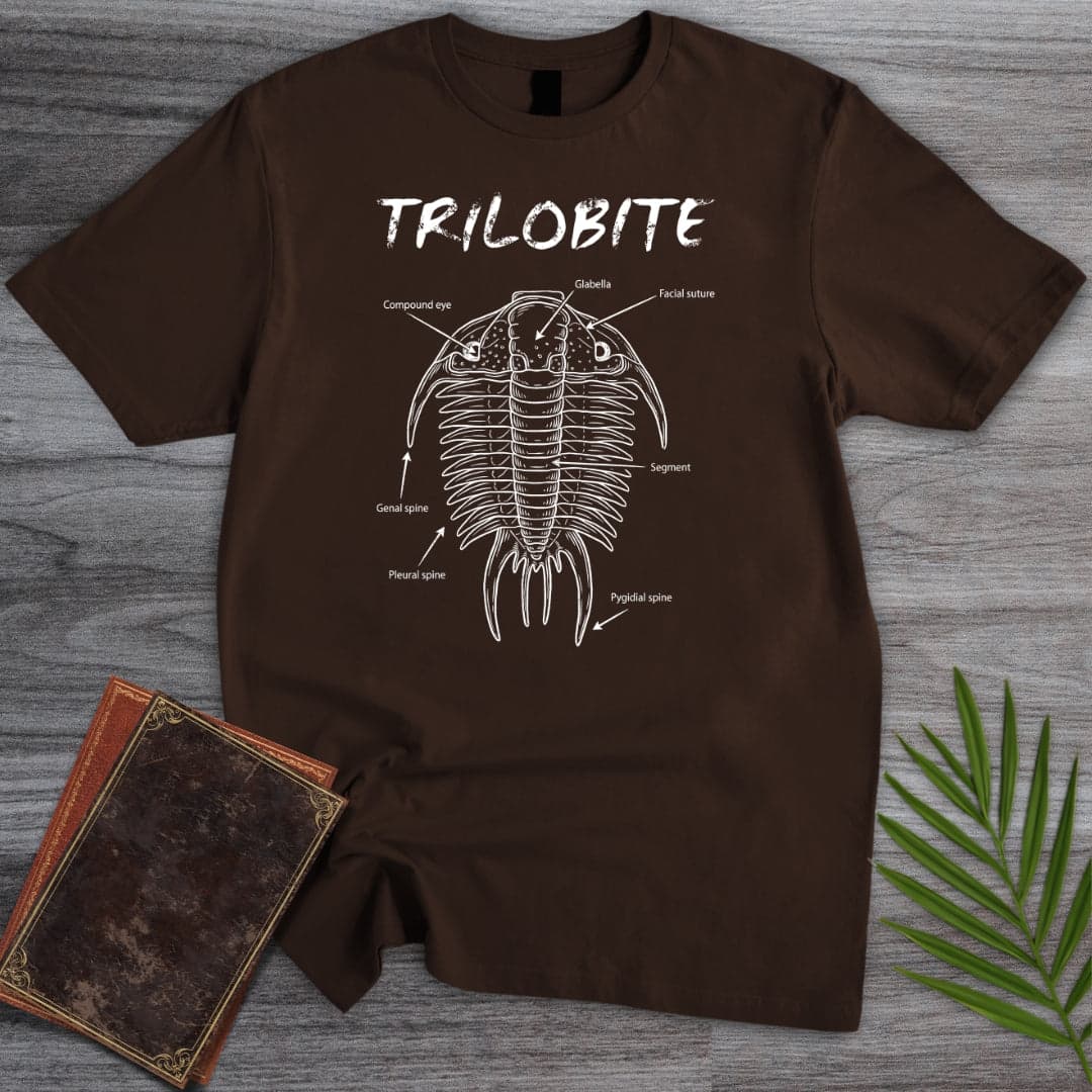 T-Shirt Dark Chocolate / S Trilobite Anatomy T-Shirt