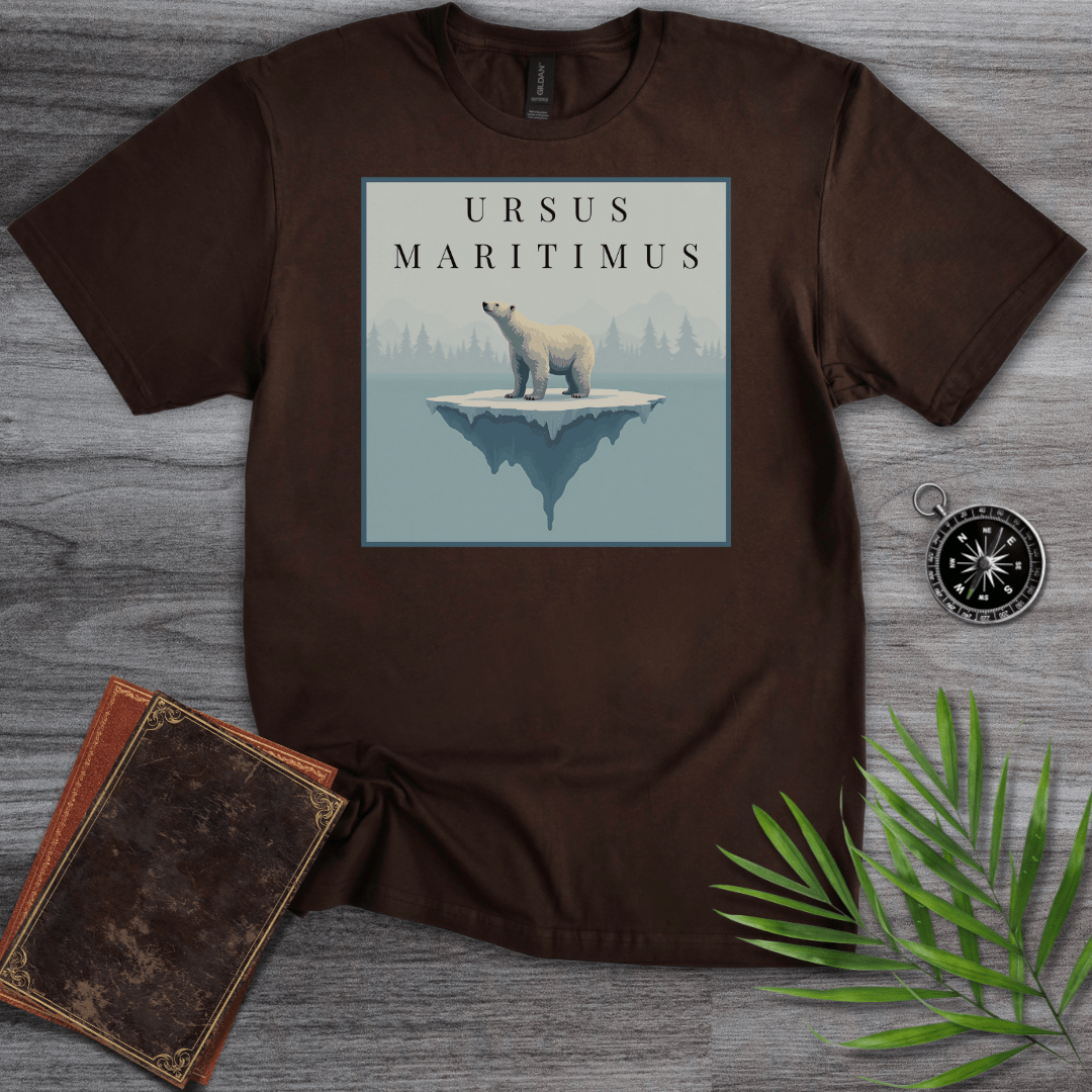 T-Shirt Dark Chocolate / S Ursus Maritimus: Polar Bear T-Shirt