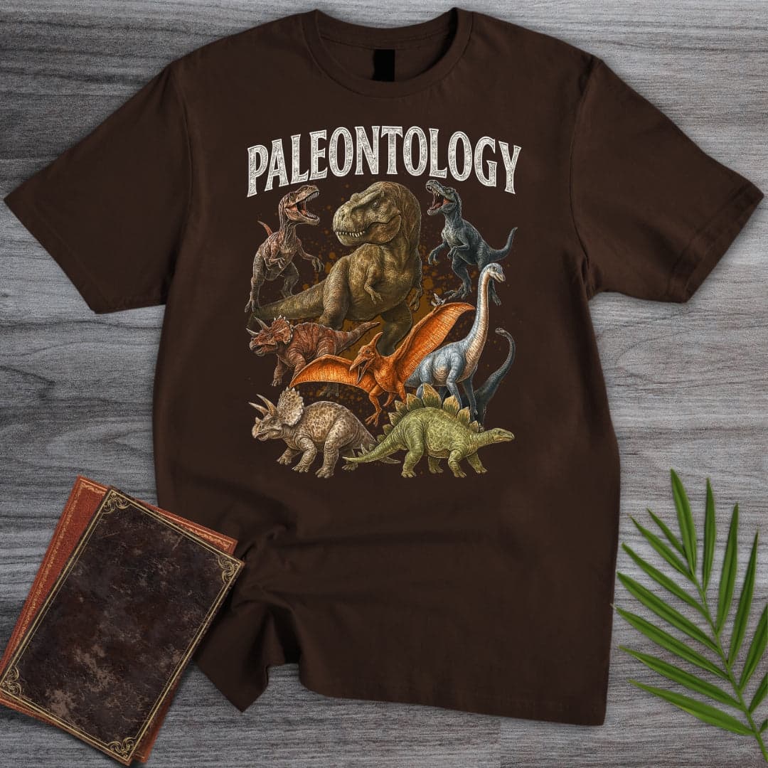 T-Shirt Dark Chocolate / S Vintage 90's Paleontology Collection T-Shirt