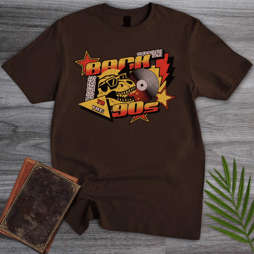 T-Shirt Dark Chocolate / S Vintage Back to the 90's T.Rex T-Shirt