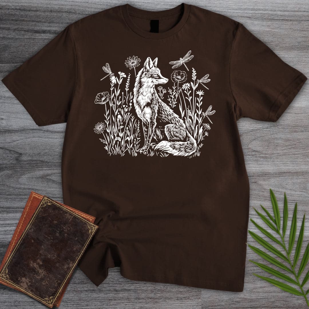 T-Shirt Dark Chocolate / S Vintage Sly Fox T-Shirt