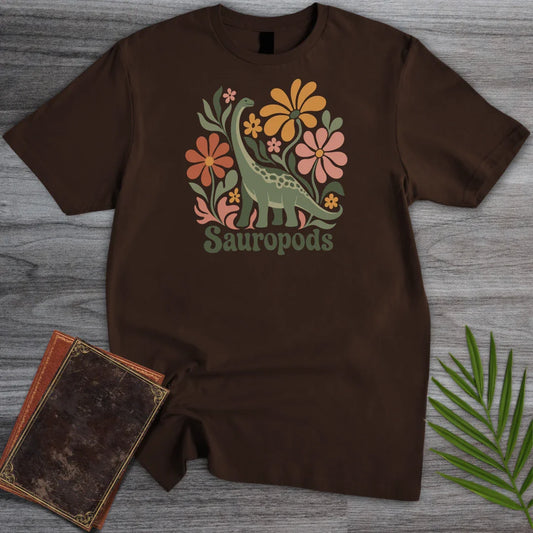 T-Shirt Dark Chocolate / S Wild Bloom Sauropods T-Shirt