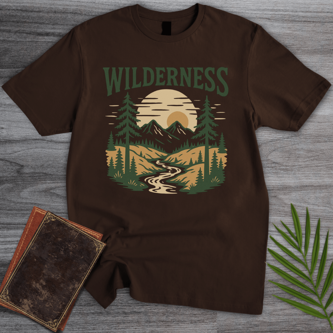 T-Shirt Dark Chocolate / S Wilderness: Path to Peace T-Shirt