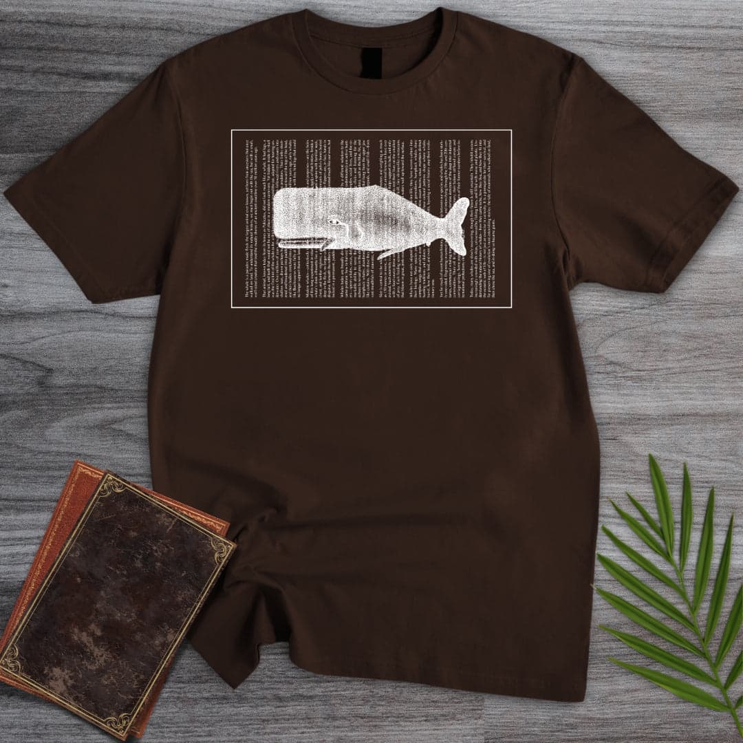 T-Shirt Dark Chocolate / S Written Whale T-Shirt