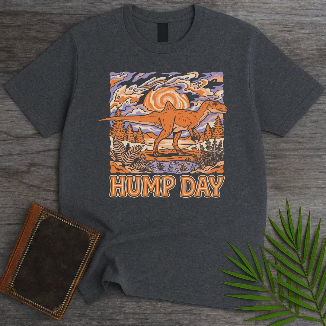 T-Shirt Dark Heather / M Hump Day Concavenator T-Shirt