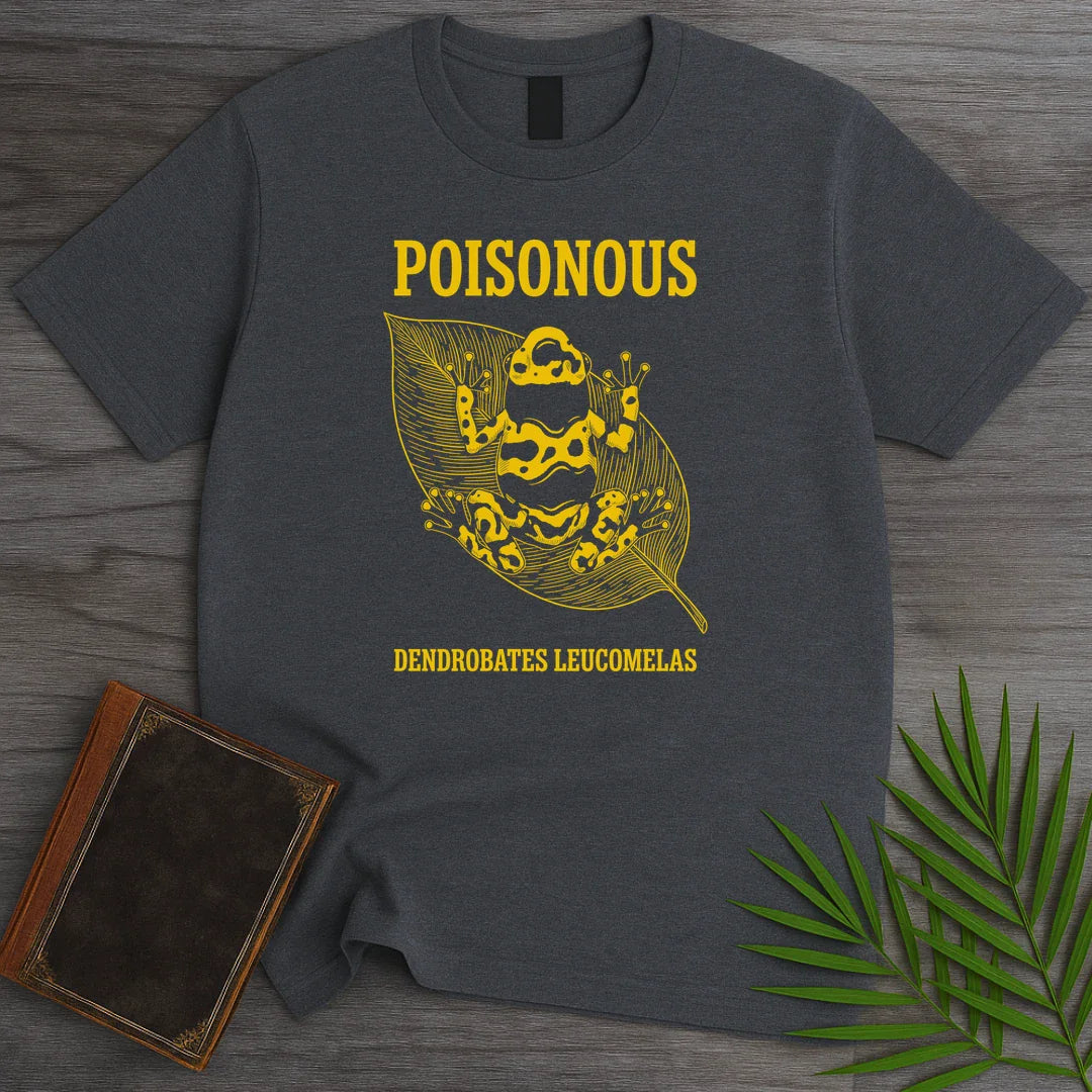T-Shirt Dark Heather / M Poisonous Frog T-Shirt