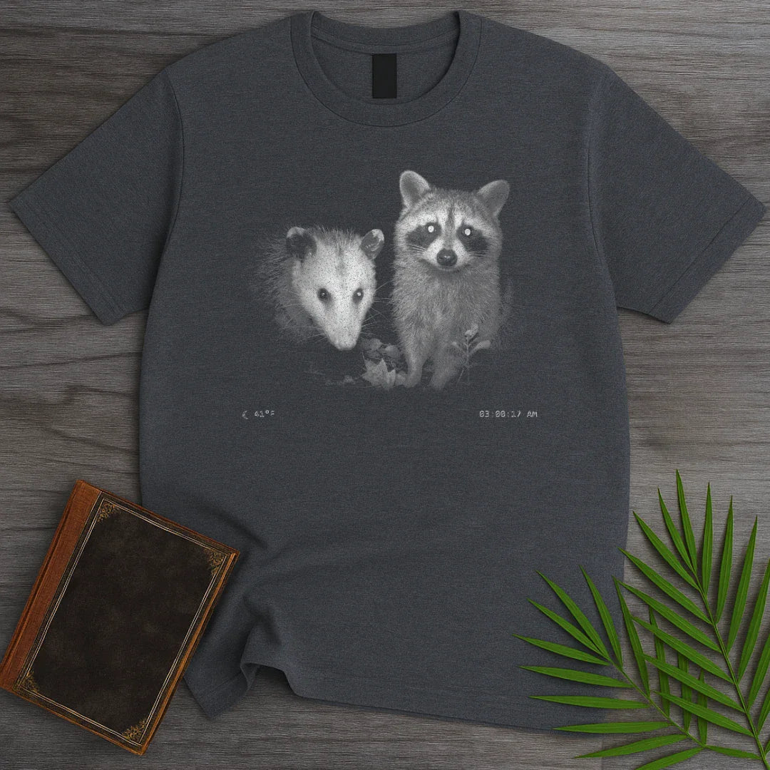 T-Shirt Dark Heather / S 3AM Trail Cam T-Shirt