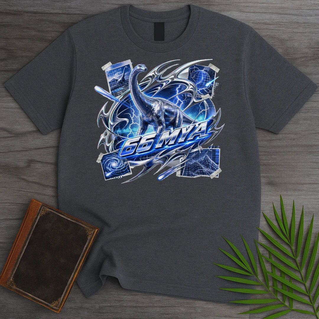 T-Shirt Dark Heather / S 66 MYA Neo Jurassic T-Shirt