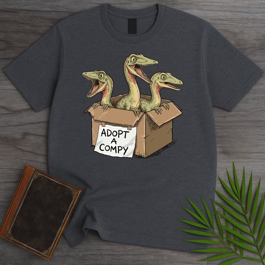T-Shirt Dark Heather / S Adopt A Compy T-Shirt