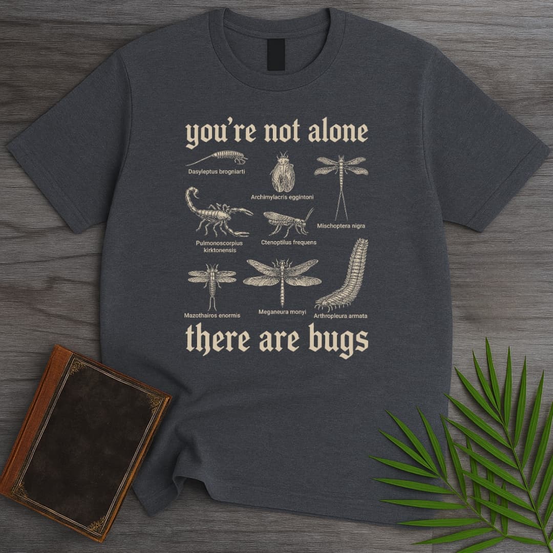 T-Shirt Dark Heather / S Alone in the Carboniferous T-Shirt