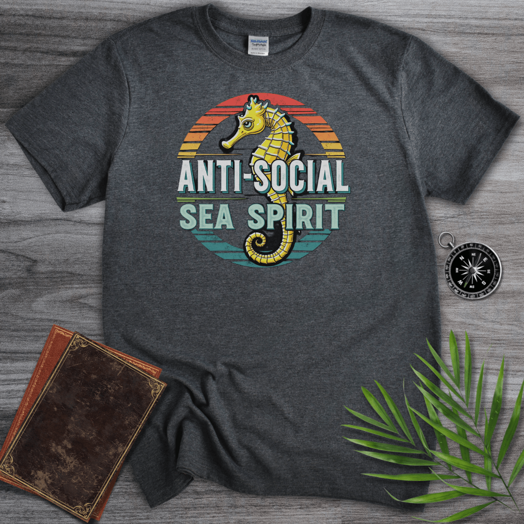 T-Shirt Dark Heather / S Anti-Social Sea Spirit T-Shirt