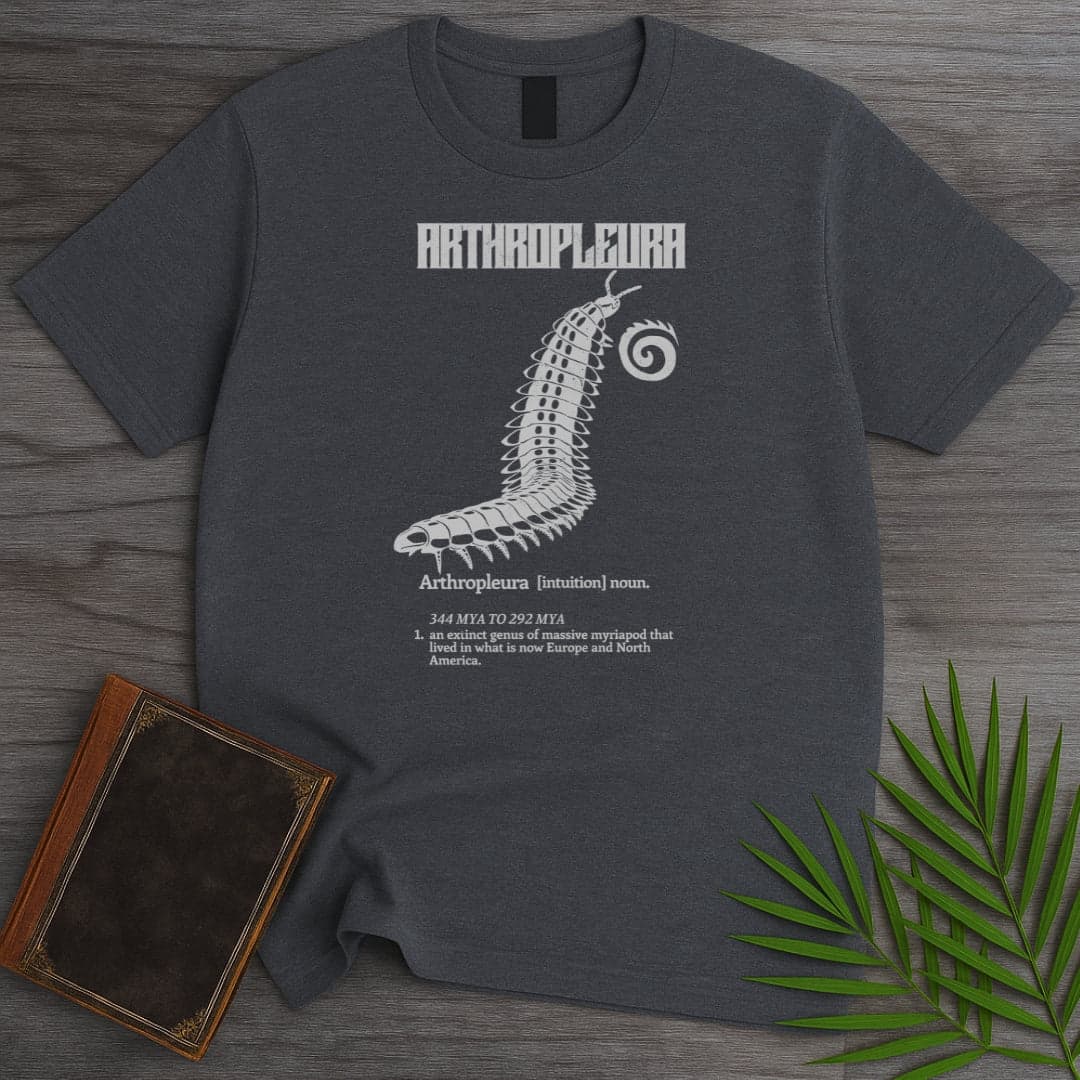 T-Shirt Dark Heather / S Arthropleura Definition T-Shirt