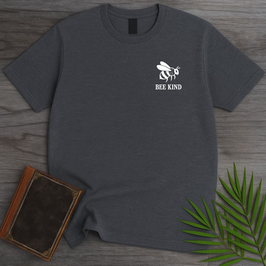 T-Shirt Dark Heather / S Bee King Honeybee T-Shirt