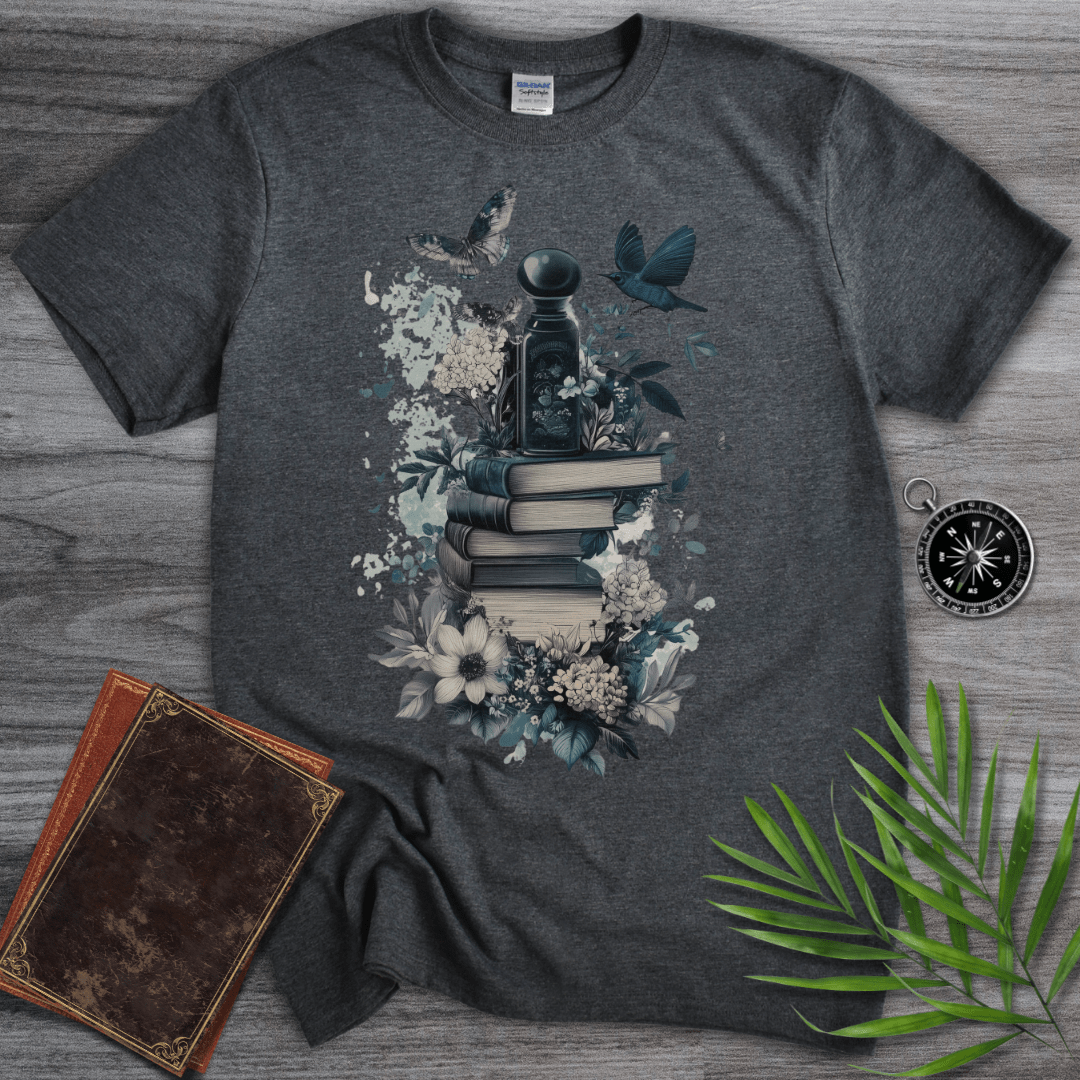 T-Shirt Dark Heather / S Blue-Ink Natural Elements of Knowledge T-Shirt