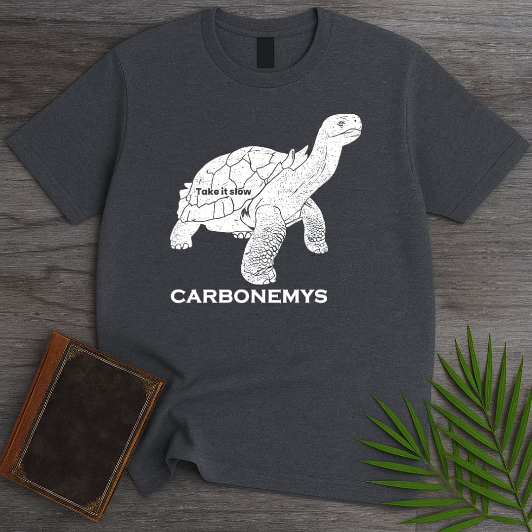 T-Shirt Dark Heather / S Carbonemys Take It Slow T-Shirt
