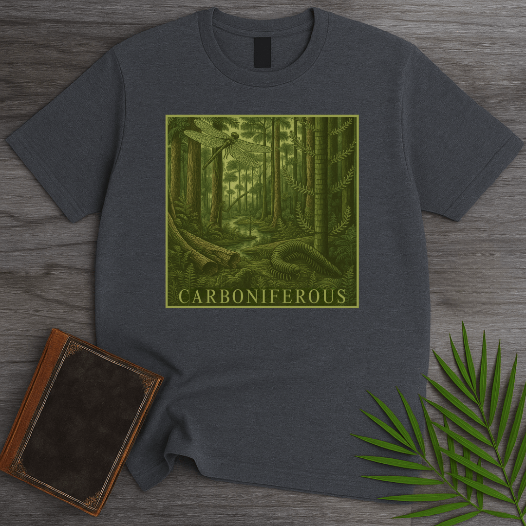 T-Shirt Dark Heather / S Carboniferous Oxygenated Bugs T-Shirt
