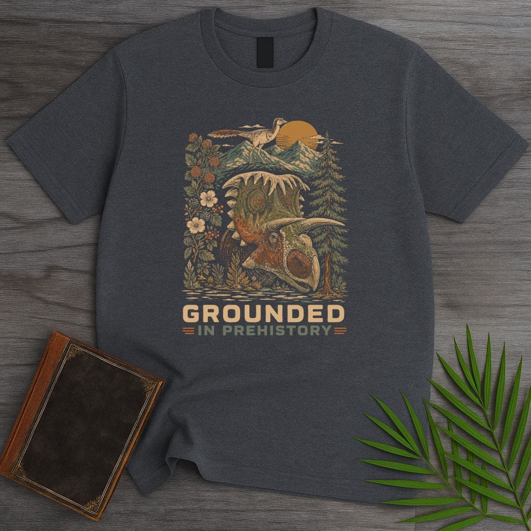 T-Shirt Dark Heather / S Ceratopsians Quiet the Noise T-Shirt