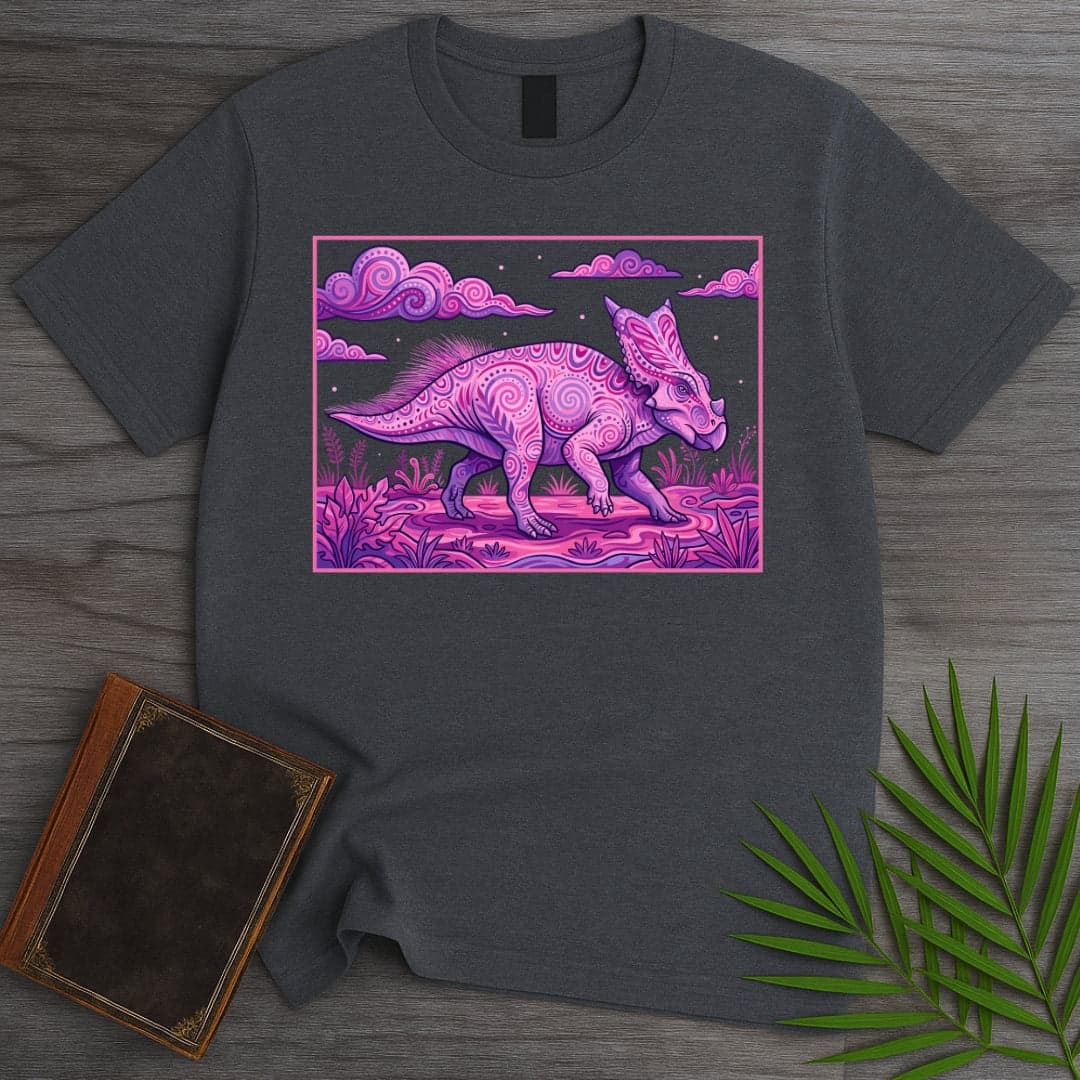 T-Shirt Dark Heather / S Chasmosaurus Dream T-Shirt