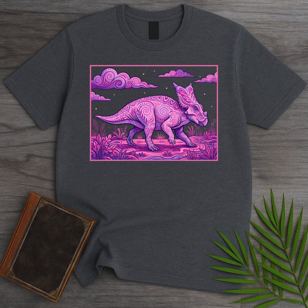 T-Shirt Dark Heather / S Chasmosaurus Dream T-Shirt