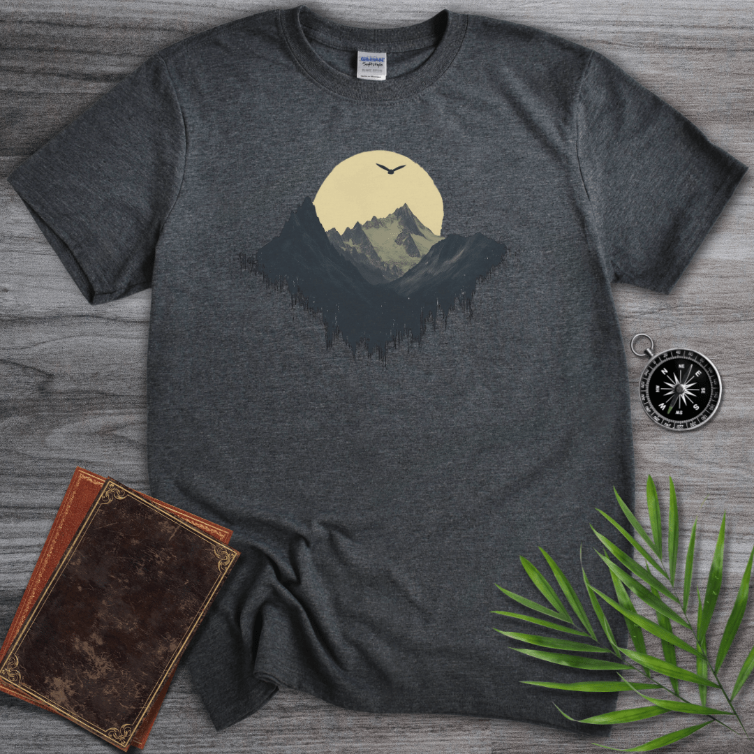 T-Shirt Dark Heather / S Dark Moon Mountain T-Shirt