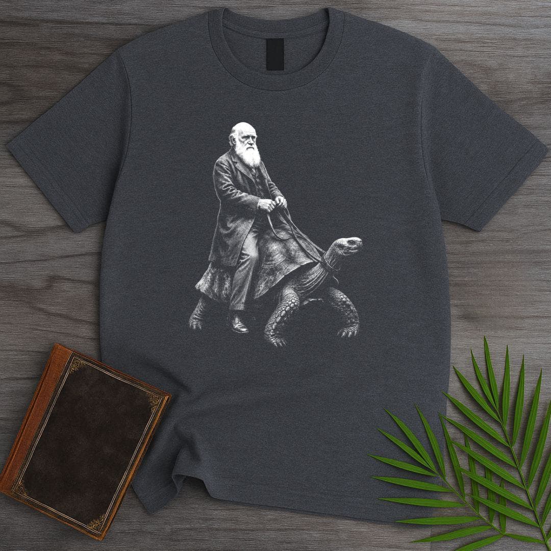 T-Shirt Dark Heather / S Darwin's Slow Ride T-Shirt