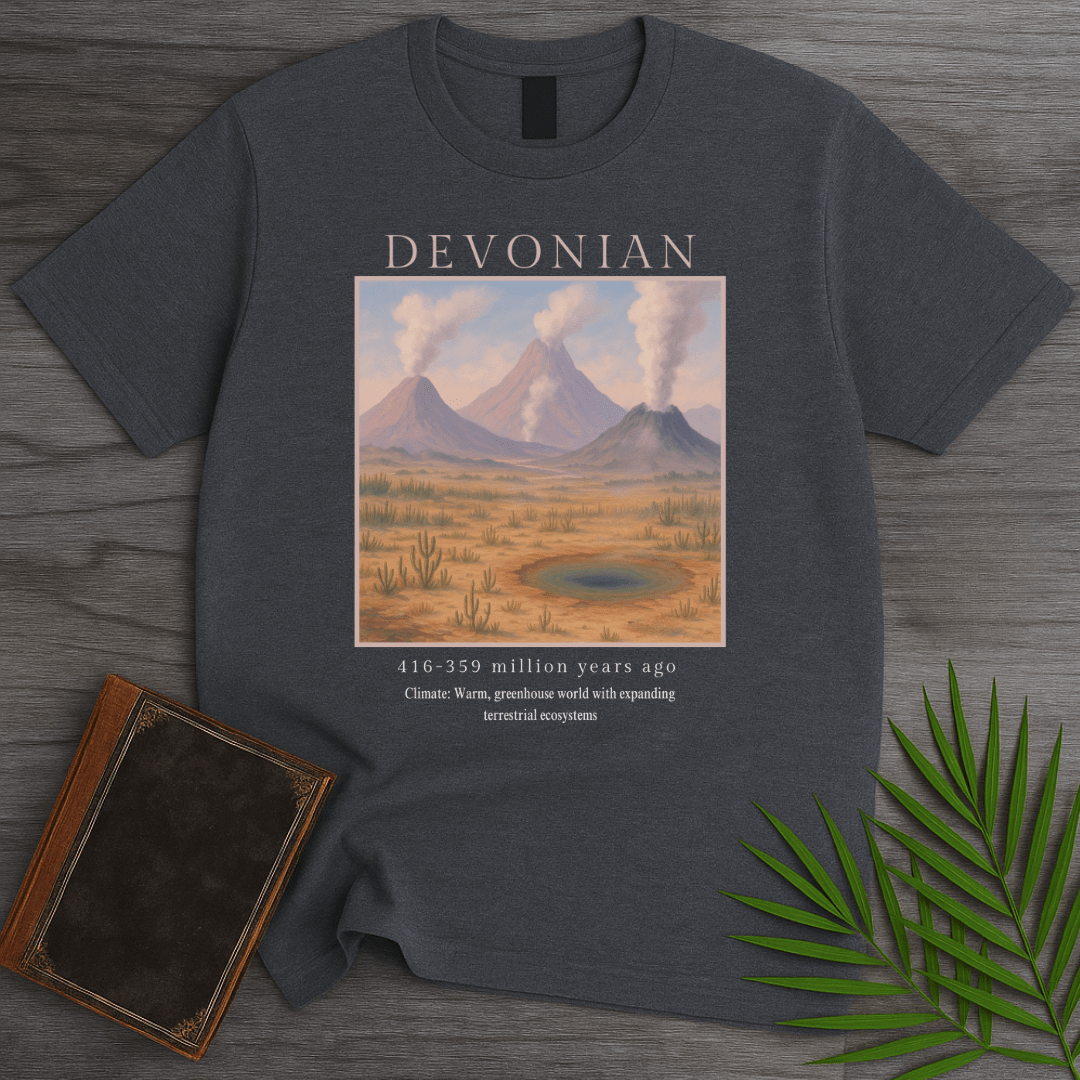 T-Shirt Dark Heather / S Devonian Terrestrial Ecosystem T-Shirt