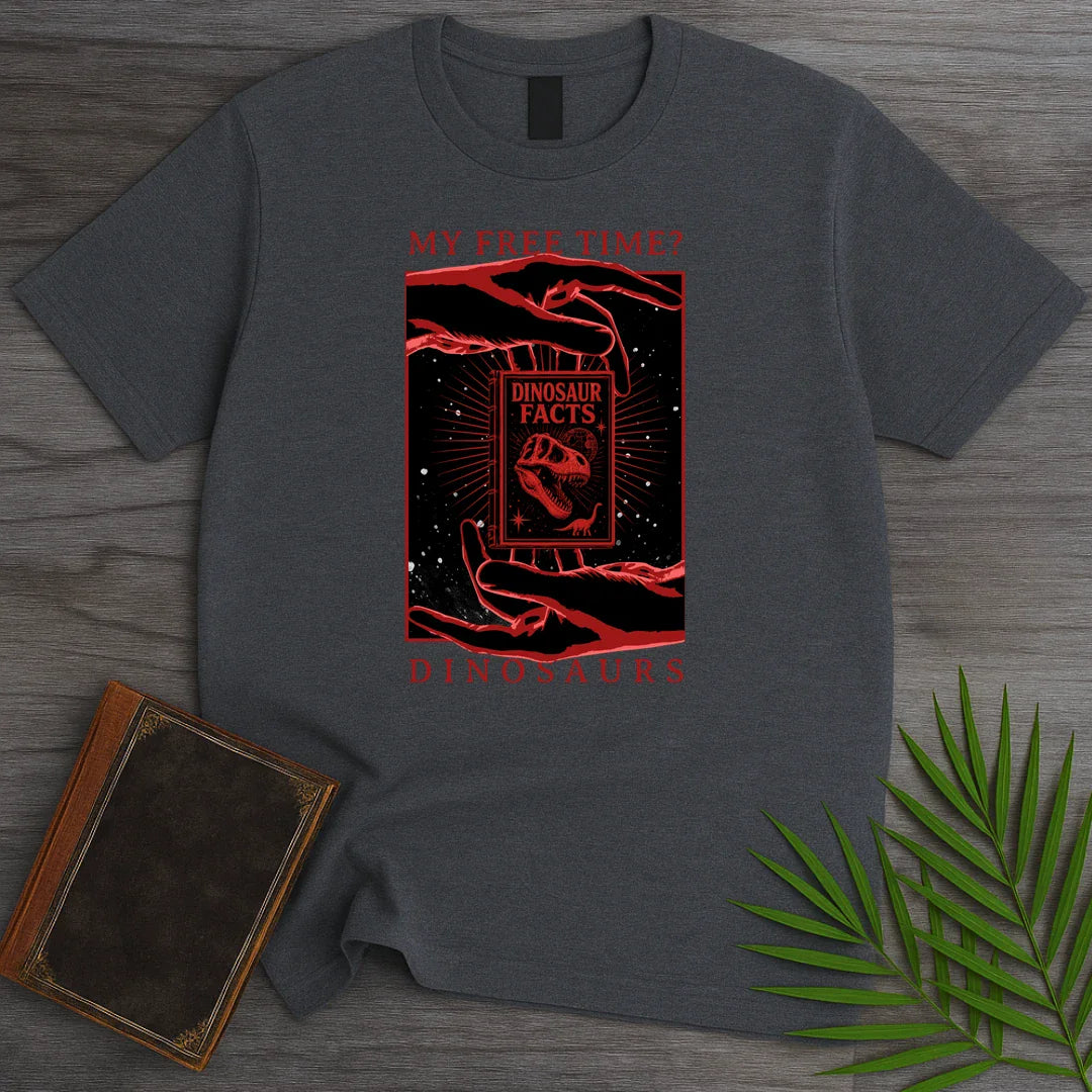 T-Shirt Dark Heather / S Dinosaurs In My Freetime T-Shirt