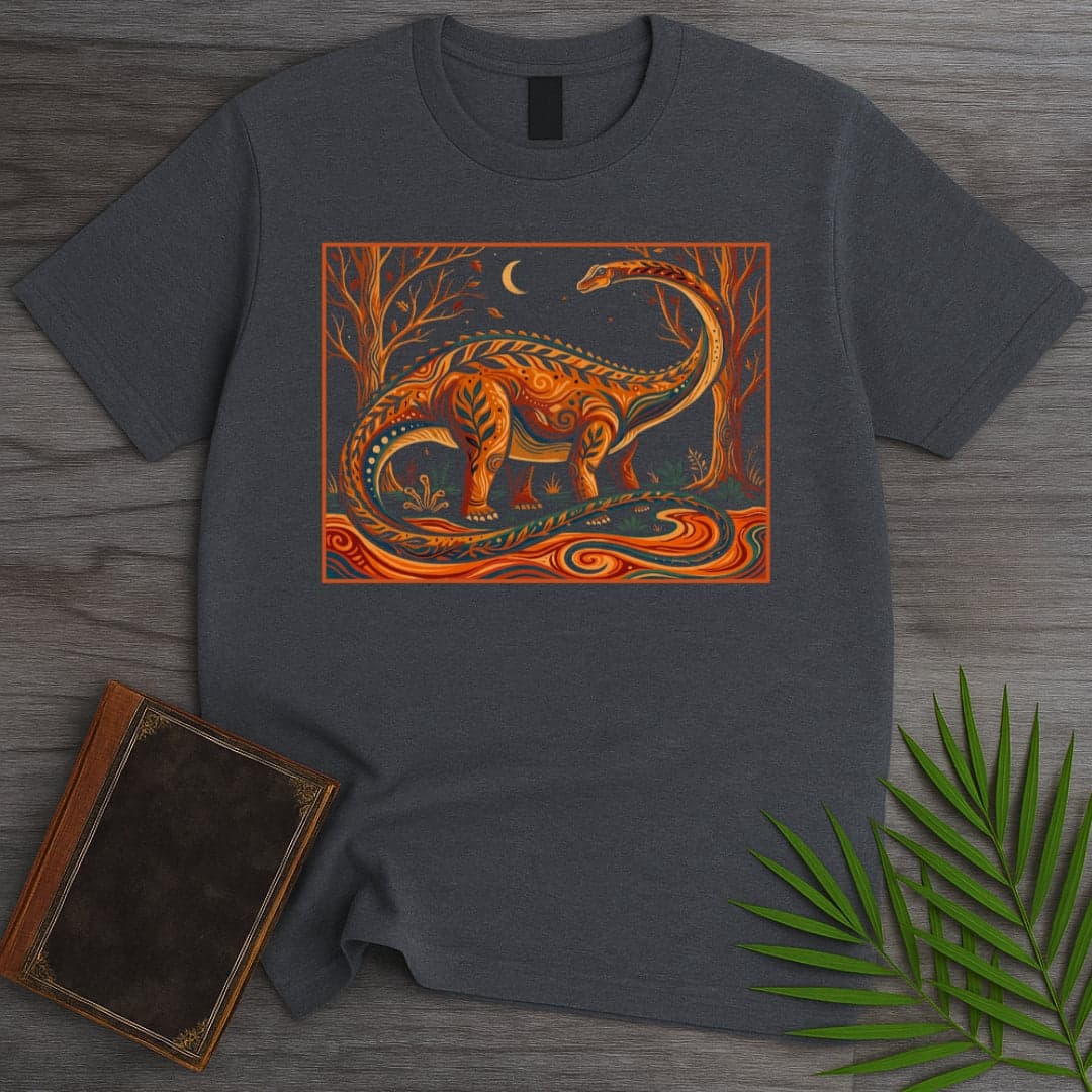 T-Shirt Dark Heather / S Diplodocus Dream T-Shirt