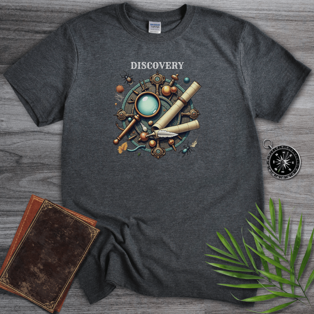 T-Shirt Dark Heather / S DISCOVERY: Steam Punk Kit T-Shirt