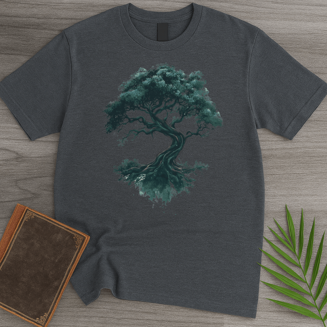 T-Shirt Dark Heather / S Elder Tree Graphic T-Shirt