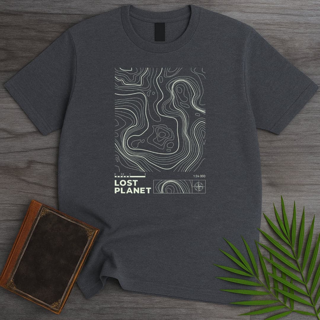 T-Shirt Dark Heather / S Extinct Lost Planet T-Shirt