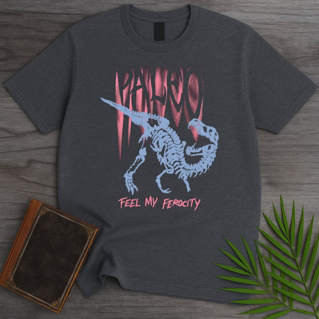 T-Shirt Dark Heather / S Feel My Ferocity Streetwear T-Shirt
