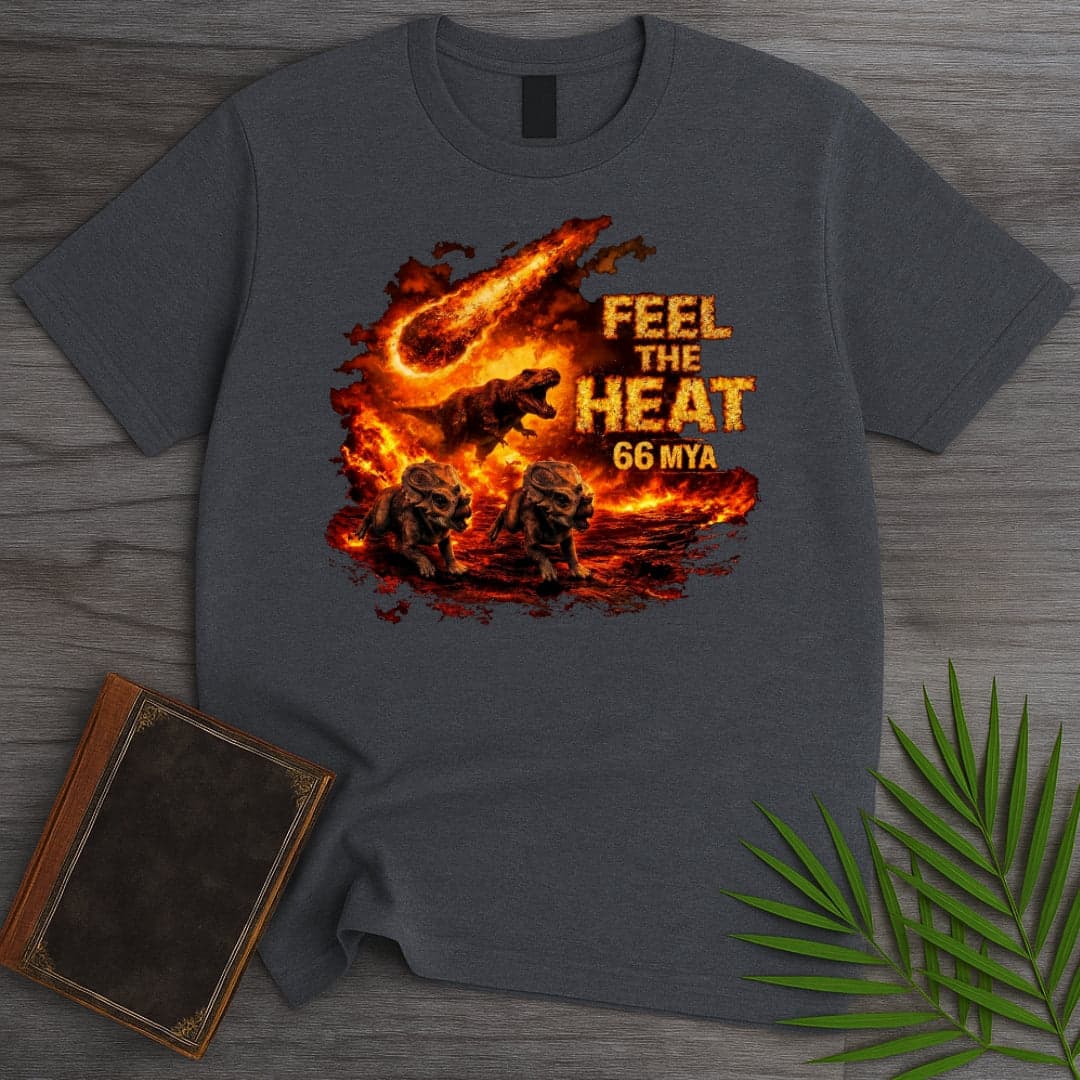 T-Shirt Dark Heather / S Feel The Meteor Heat T-Shirt