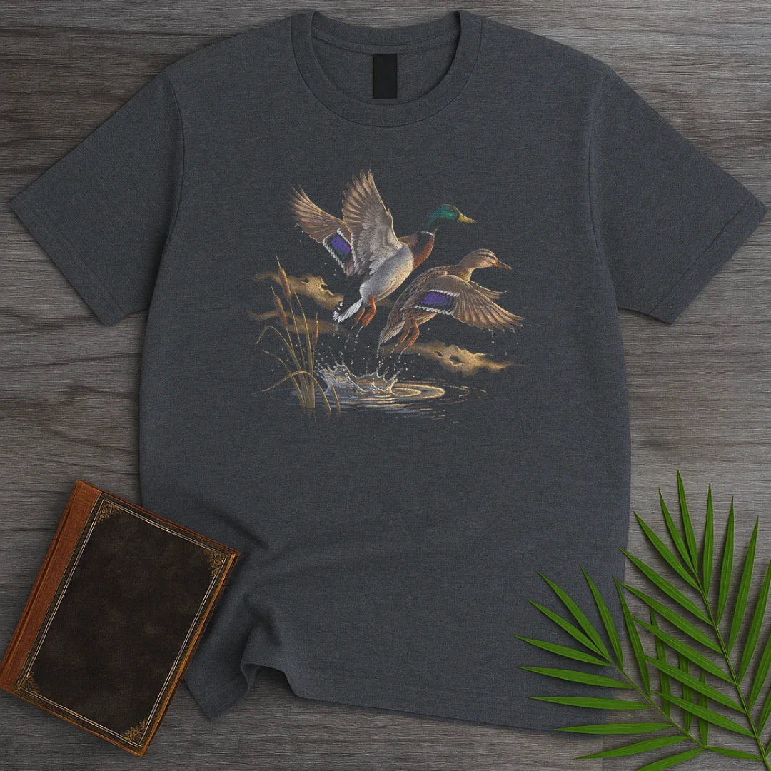 T-Shirt Dark Heather / S First Light Mallards T-Shirt