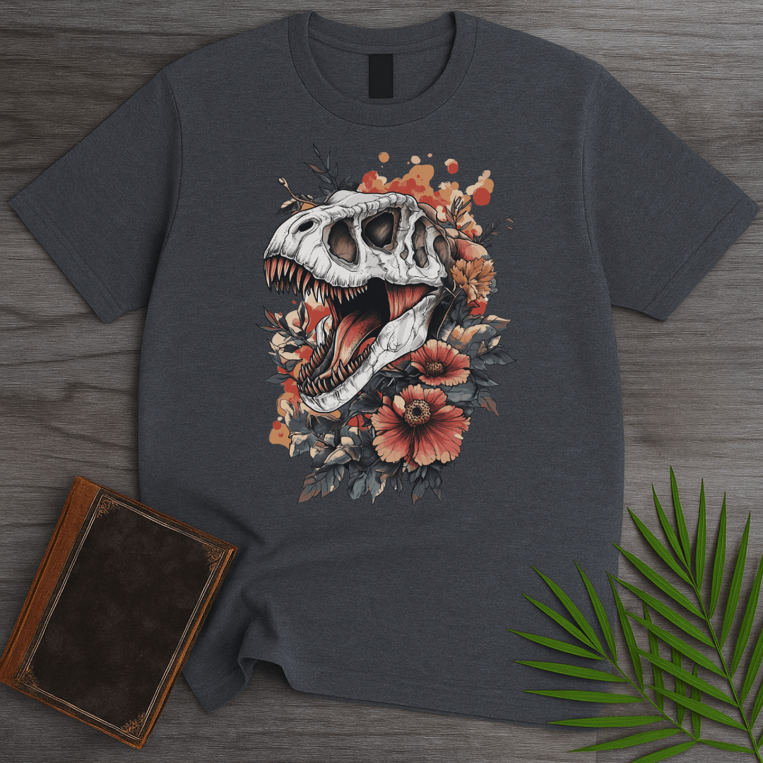 T-Shirt Dark Heather / S Floral Fossil Fury T-Shirt