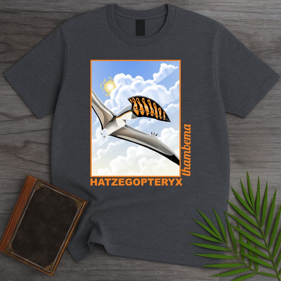 T-Shirt Dark Heather / S Hatzegopteryx - Solar Sovereign Sky T-Shirt